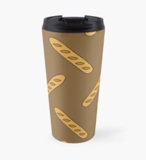 baguette. doodle pattern Travel Mug