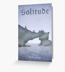 Skyrim - Solitude Greeting Card