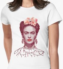 Frida Kahlo Portrait Women's Fitted T-Shirt