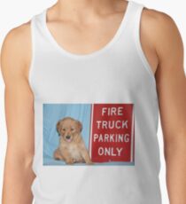 Max- Fire Truck Parking Men's Tank Top