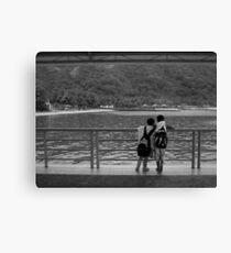 We're Still Buddies After The School Canvas Print