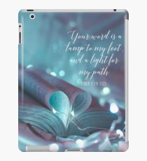 PSALM 119:105 iPad Case/Skin