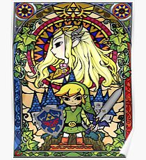 Stained Glass Legend Poster