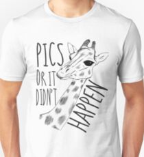 Pics or Nah Unisex T-Shirt