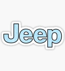Jeep - Baby Blue Sticker