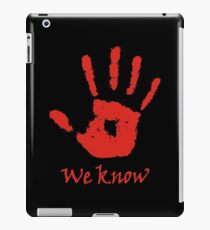 Dark Brotherhood iPad Case/Skin