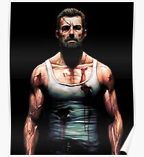 hugh jackman - logan Poster