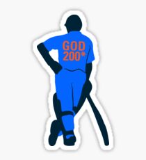 Sachin Tendulkar 200* Sticker
