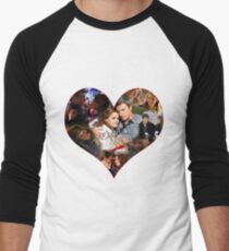 Caskett Always Heart Men's Baseball ¾ T-Shirt