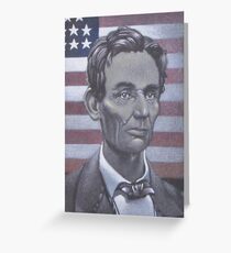 Abe Lincoln Greeting Card