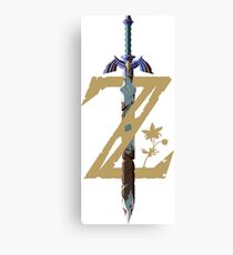 The Legend of Zelda: Breath of the Wild Z Canvas Print