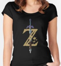 The Legend of Zelda: Breath of the Wild Z Women's Fitted Scoop T-Shirt