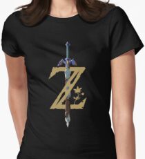 The Legend of Zelda: Breath of the Wild Z Women's Fitted T-Shirt