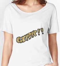 cartoon comic book growl Women's Relaxed Fit T-Shirt