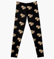 Emoji Streifenhörnchen Leggings