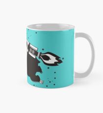 Outer space sloth rocket ray gun Mug