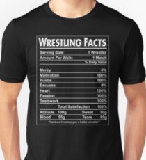 Wrestling Facts Shirt - Wrestling Team Gift Unisex T-Shirt