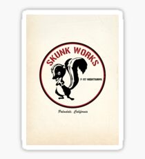 Skunk Works Stickers | Redbubble