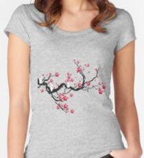 Camiseta entallada de cuello redondo Kodama en un cerezo