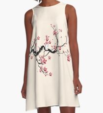 Kodama sur un arbre de la cerise Robe trapèze
