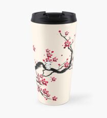 Kodama sur un arbre de la cerise Mug de voyage