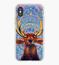 Trippy deer iPhone Case