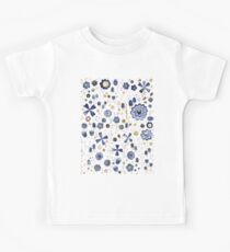 Indigo Flower Mashup Kids Tee