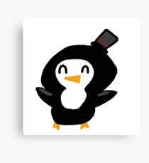 Party Penguin Canvas Print