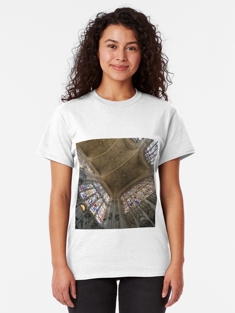 Alternate view of Kings College, Cambridge. Classic T-Shirt