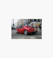 Alfa Romeo 4c Art Board