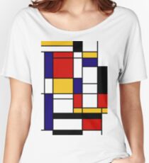 Mondrian Women's Relaxed Fit T-Shirt