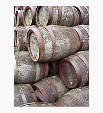Aging Casks Photographic Print