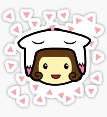 cute girl Sticker