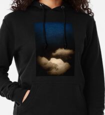 Clouds in a scratched darkness Lightweight Hoodie