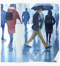 Umbrella Man Poster