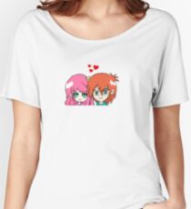 Me & U cute cartoon Women's Relaxed Fit T-Shirt