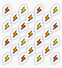 Lightning bolt Pattern Sticker