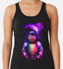 Music in space Racerback Tank Top