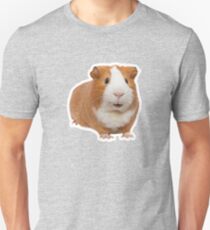rotes Meerschweinchen Slim Fit T-Shirt