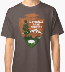 Service de parc national T-shirt classique