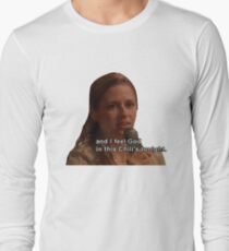 Camiseta de manga larga Y siento a Dios en este Chili's Tonight - The Office