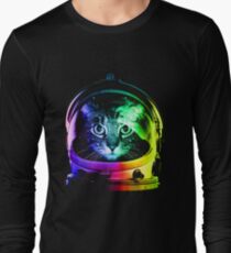 Astronaut Cat Long Sleeve T-Shirt