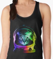 Astronaut Cat Women's Tank Top
