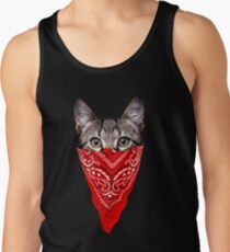 Camisetas de tirantes para hombre Gato gángster