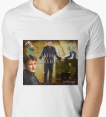 Nathan Fillion Men's V-Neck T-Shirt