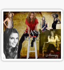 Stana Katic Sticker