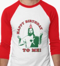 Alles Gute für mich! | Jesus Christmas Lustiges Zitat hässliche Pullover Baseballshirt für Männer