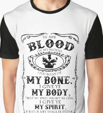 Outlander Marriage Vow Graphic T-Shirt