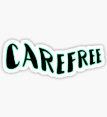Carefree Sticker