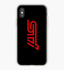 Subaru STI RED iPhone Case
